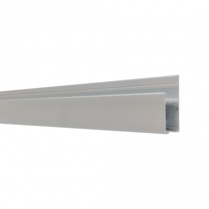 The Gallery System Track (rails) - Anodised Silver Finish