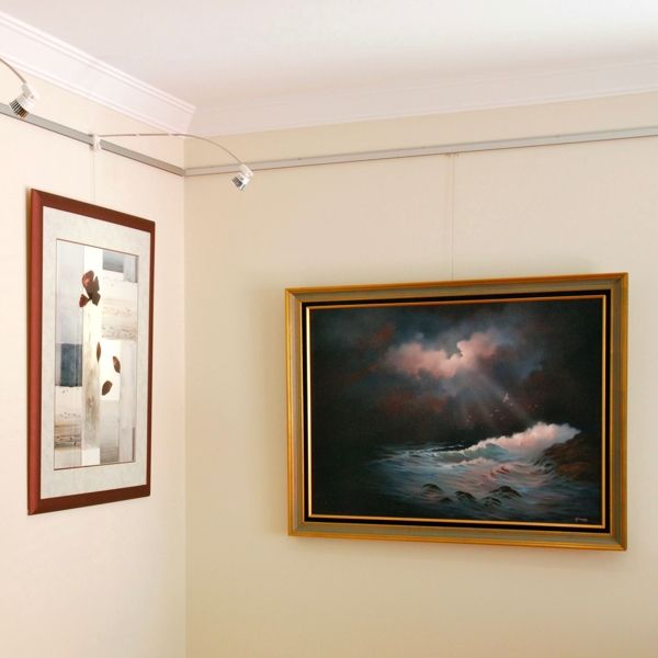 Picture hanging system - The Gallery System
